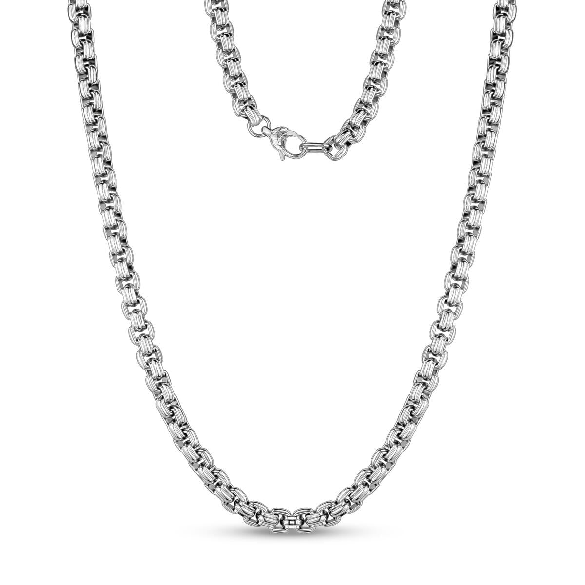 6mm Round Box Necklace