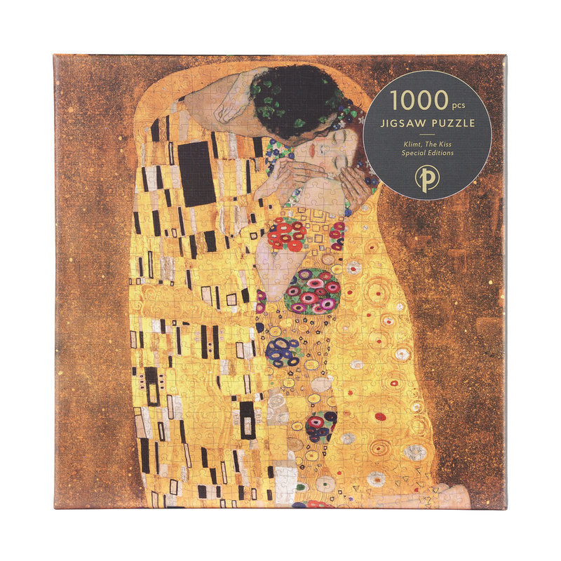 Klimt, The Kiss 1000 Piece Jigsaw Puzzle (Special Editions)