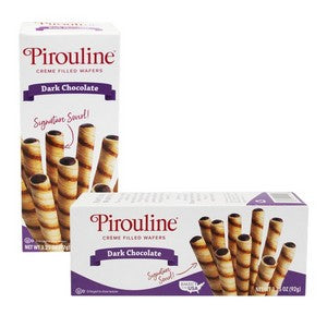 Gaufrettes fourrées à la crème de noisette et au chocolat