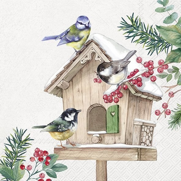 Serviettes de table d'hiver et de vacances