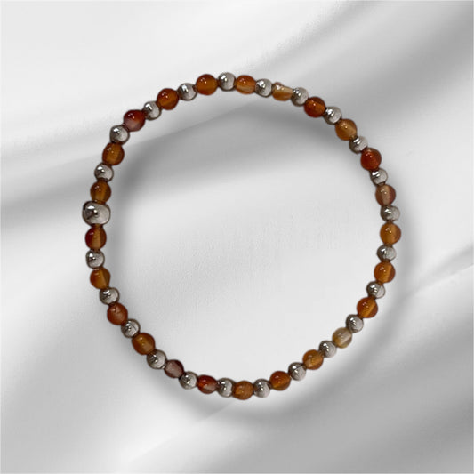 Beaded Bracelet 4mm - Made in Canada