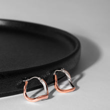Curves 02 Earrings Sterling Silver - Handmade in Canada