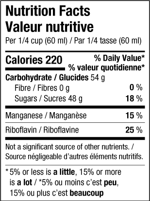 Organic Maple Syrup Infused with Coffee Beans