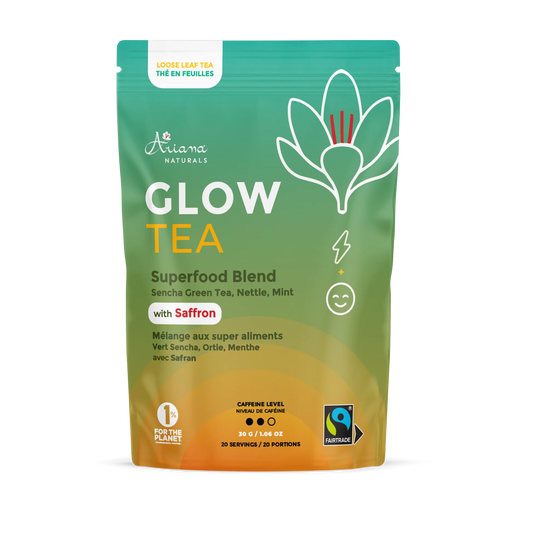 GLOW Tea Superfood Saffron Blend