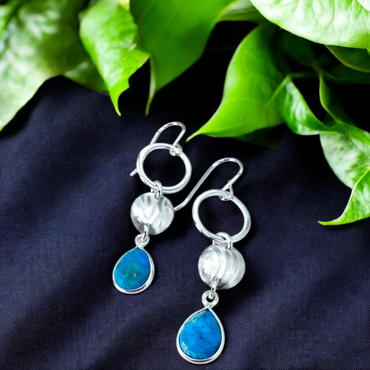 Julia Earrings Sterling Silver - Made in Canada