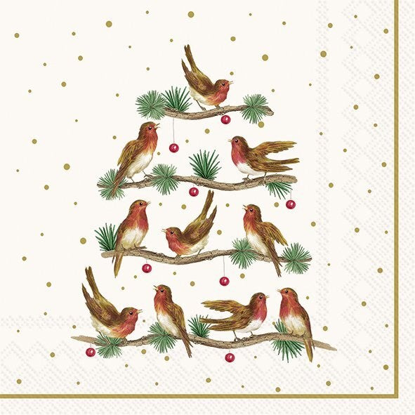 Serviettes de table d'hiver et de vacances