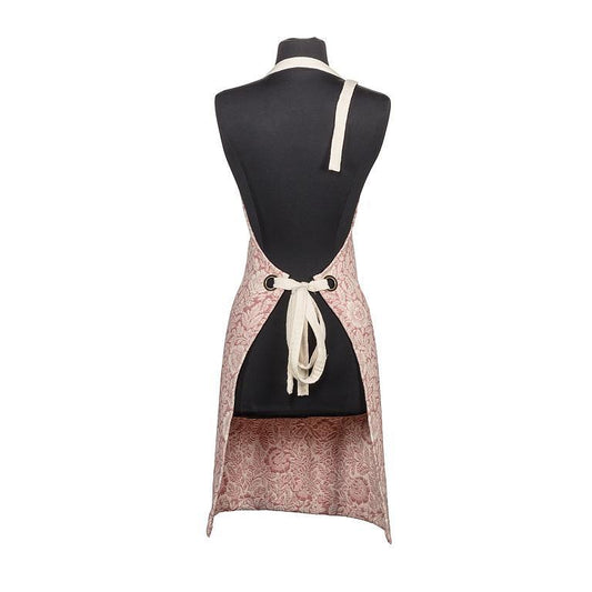 Pink Rose Jacquard Apron