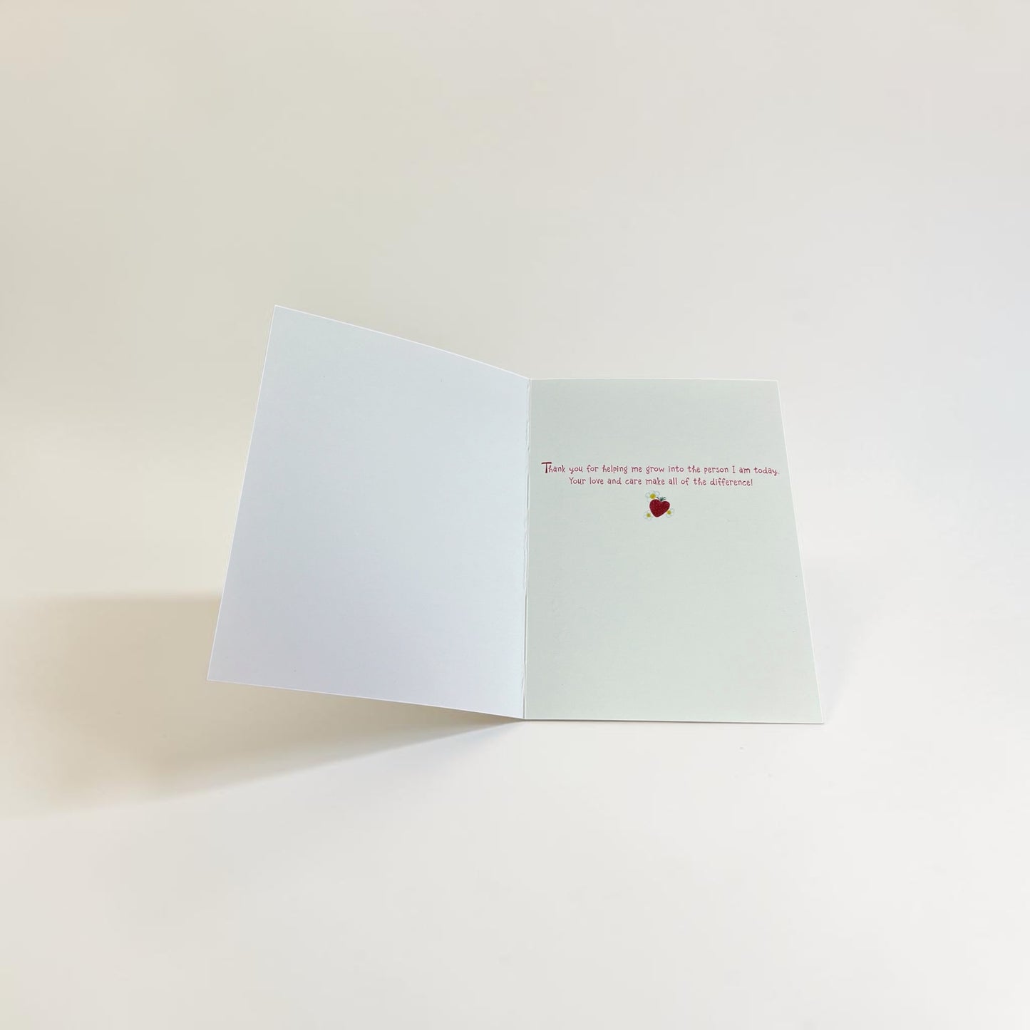 Frog and Strawberry - Mother's Day Card