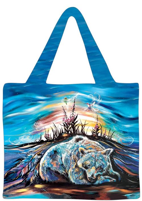 Sleepy Bear Shopping Bag
