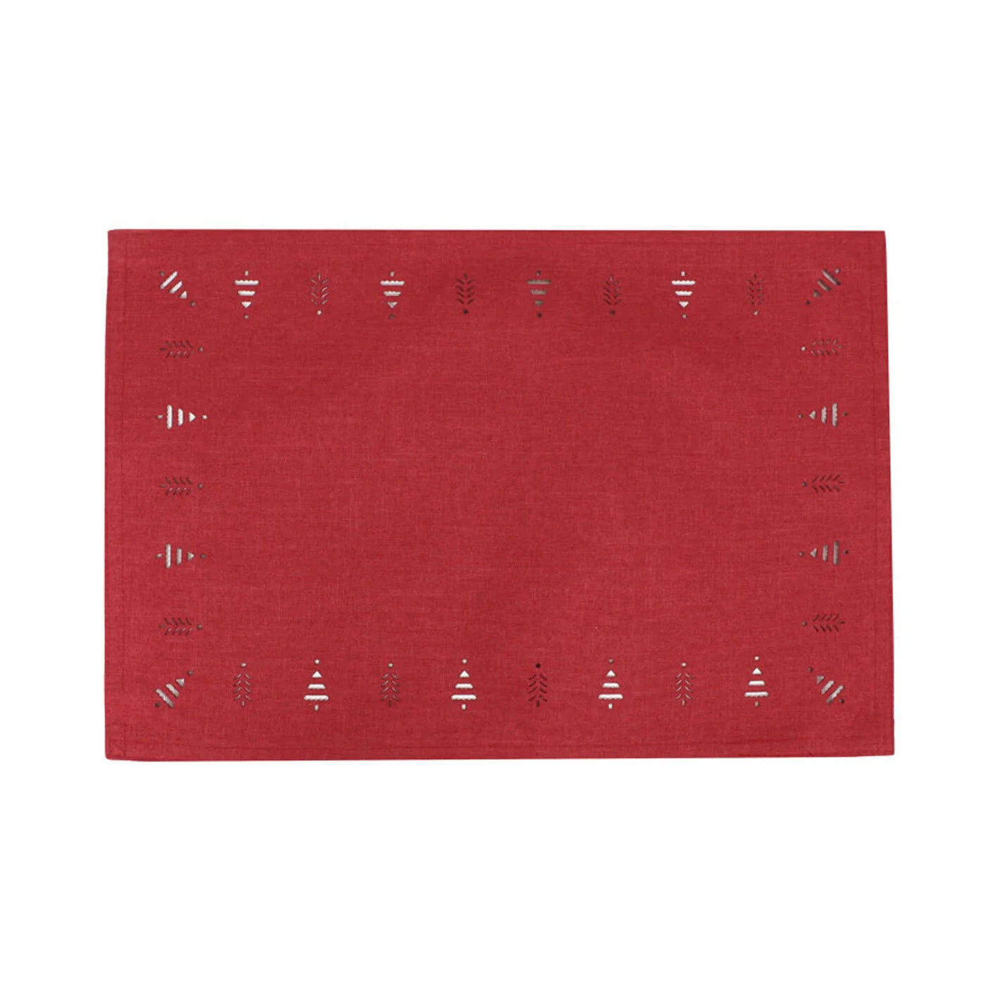 Tree Hemstitch Placemat