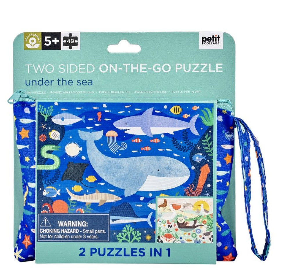 Under The Sea On the Go Two Sided Puzzle