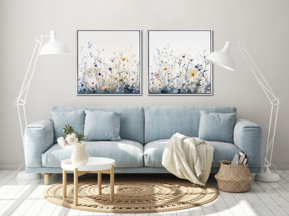 Wildflowers in Morning Light I & II Bundle