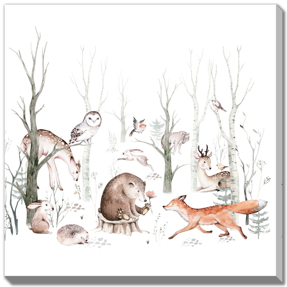 Woodland Animals Artwork