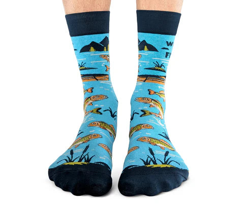 Allé à la pêche Chaussettes