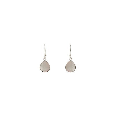 Tear Drop Shell Earrings