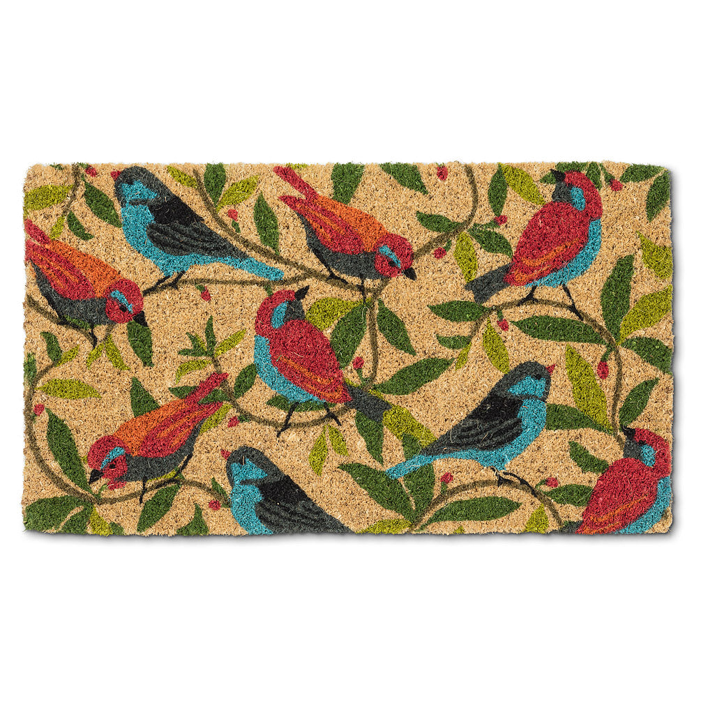 Paillasson oiseaux colorés