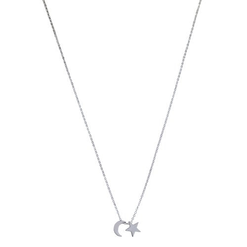 Moon and Star Pendant