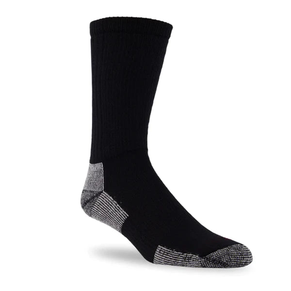 Chaussettes noires en laine mérinos taille S/M
