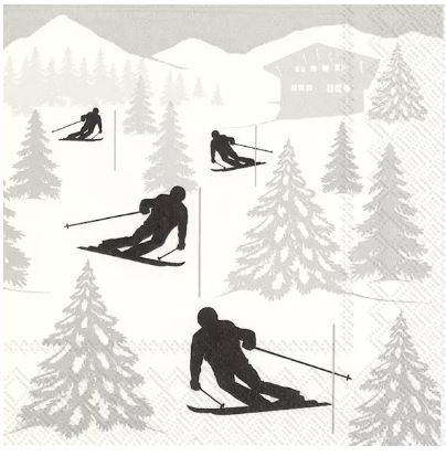 Serviettes de table d'hiver et de vacances