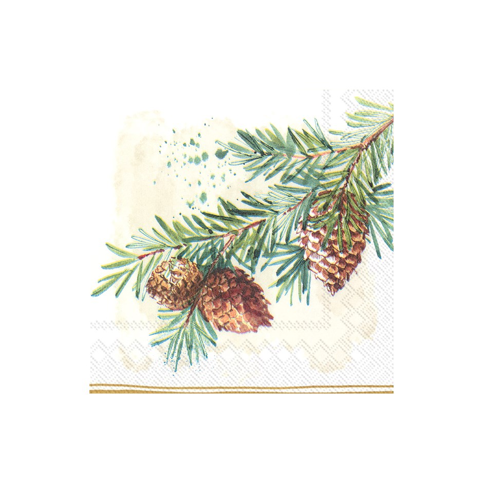 Serviettes de table d'hiver et de vacances