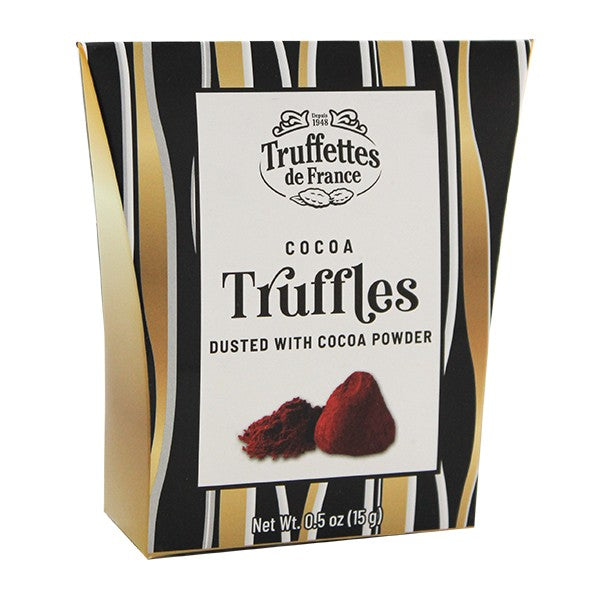 Coffret Truffes Noir & Or