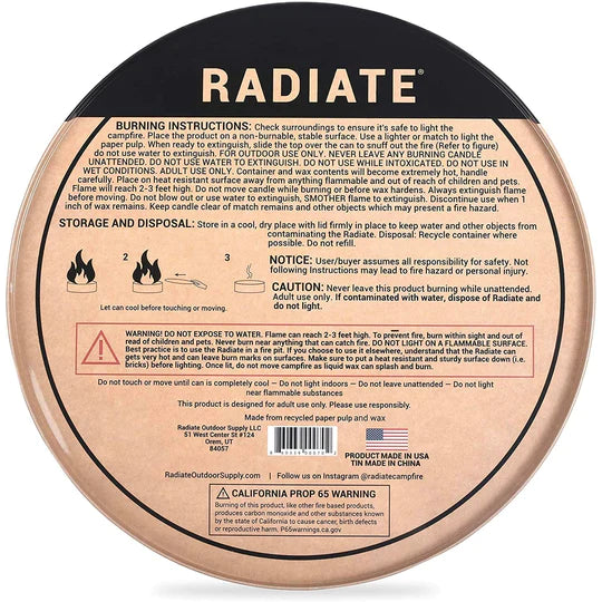 Radiate Portable Campfire