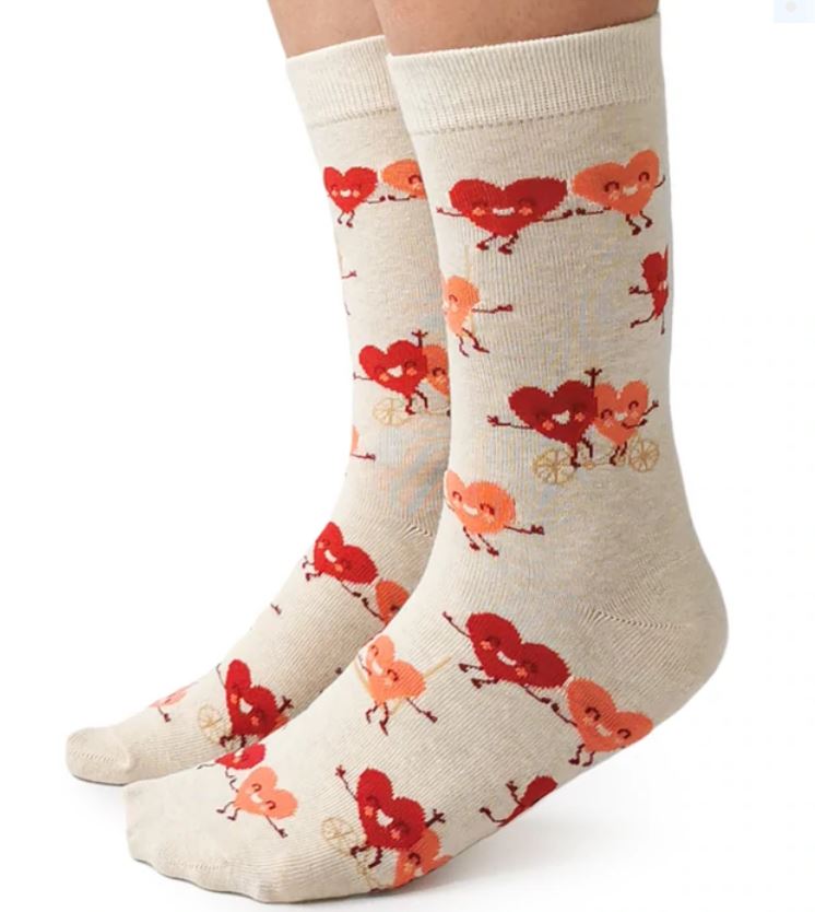 Chaussettes Tandem Hearts pour Elle