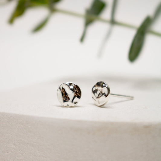 Topographical Stud Earrings