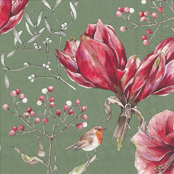 Serviettes de table d'hiver et de vacances