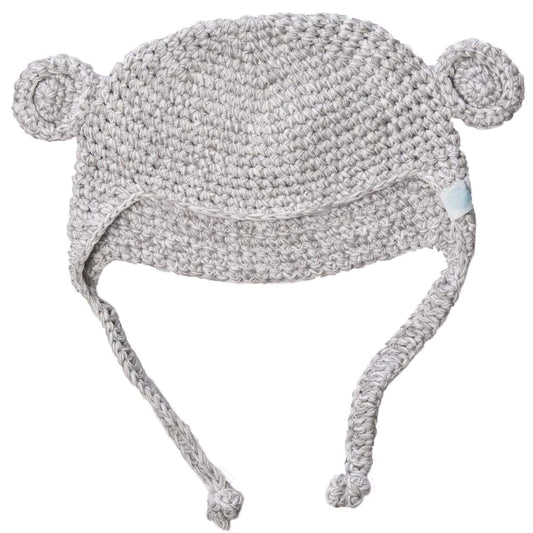 Crochet Bear Toque (3-6 months)