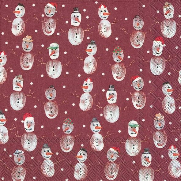 Serviettes de table d'hiver et de vacances