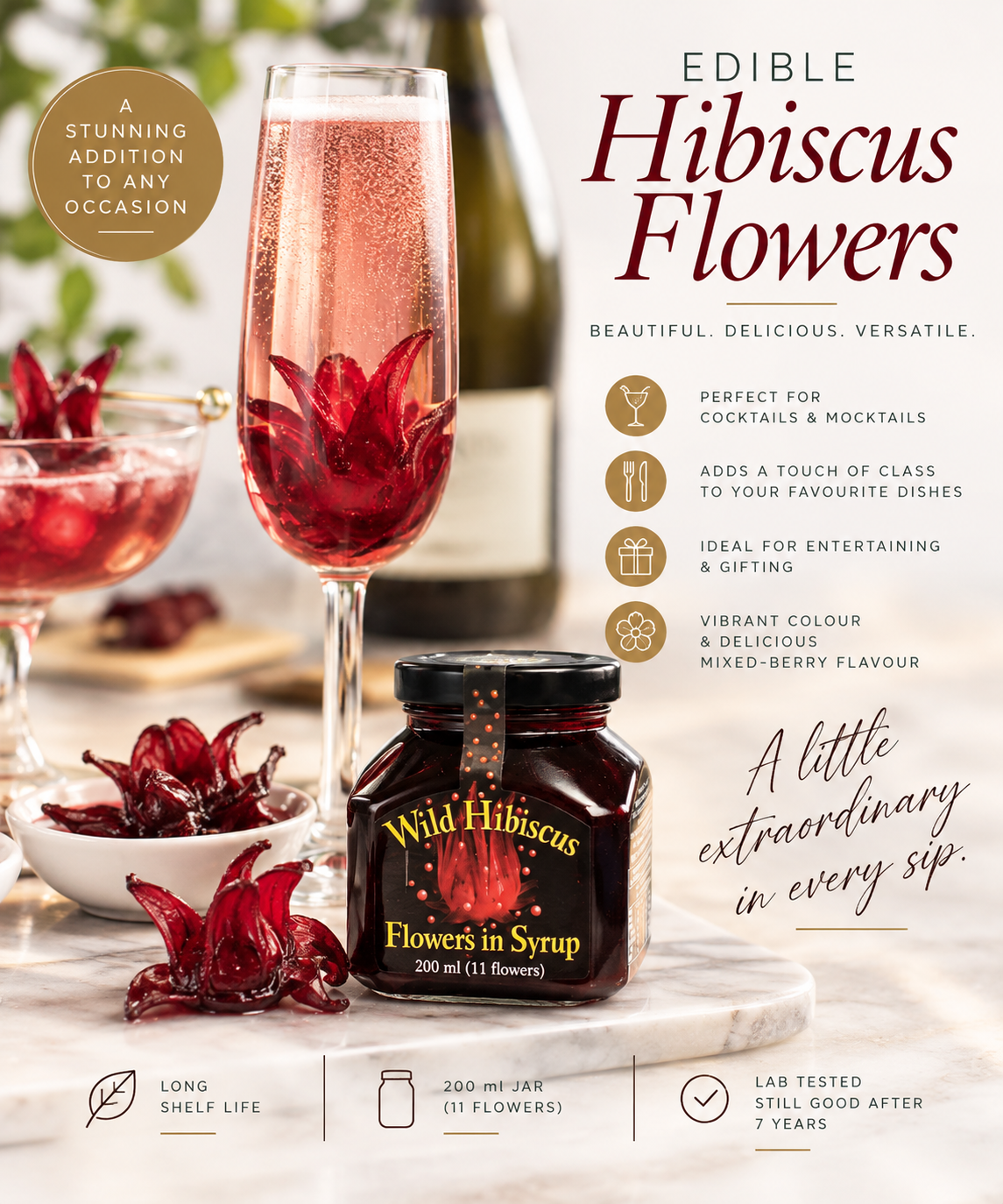 Wild Hibiscus Flowers