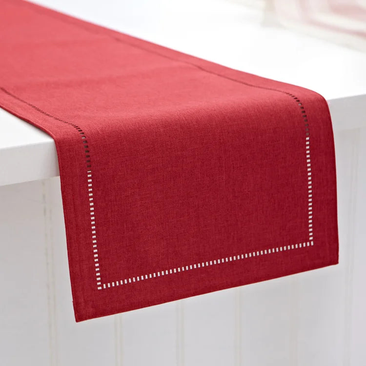 Hemstitch Table Runner