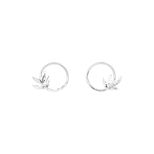 Flower Wreath Stud Earring