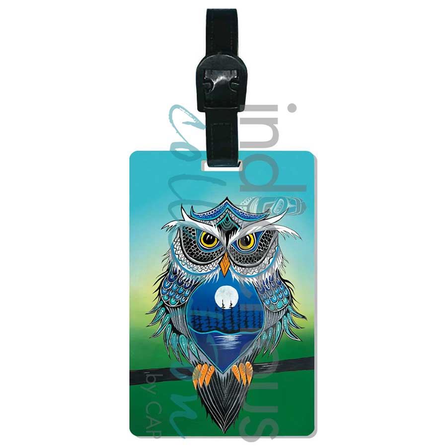 Night Watcher Luggage Tag