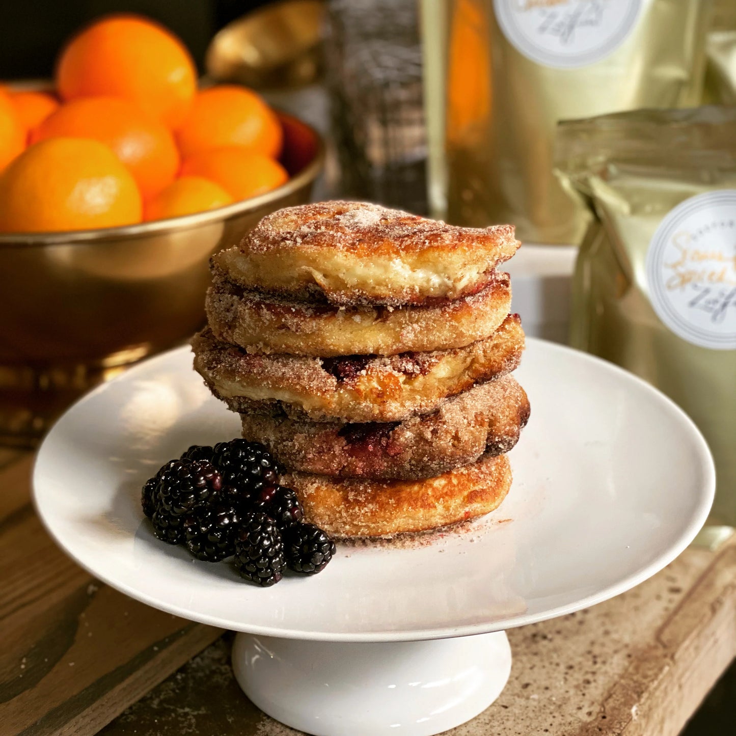 Crispy Cinnamon Doughnut Pancake Mix