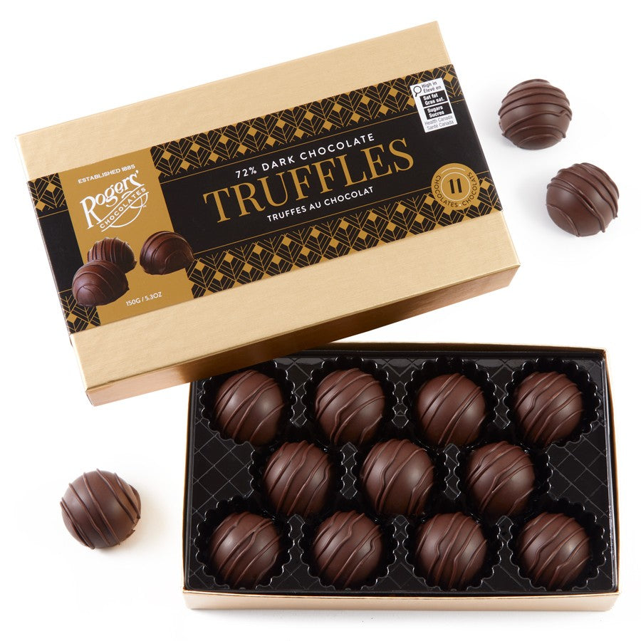 72% Dark Chocolate Truffles