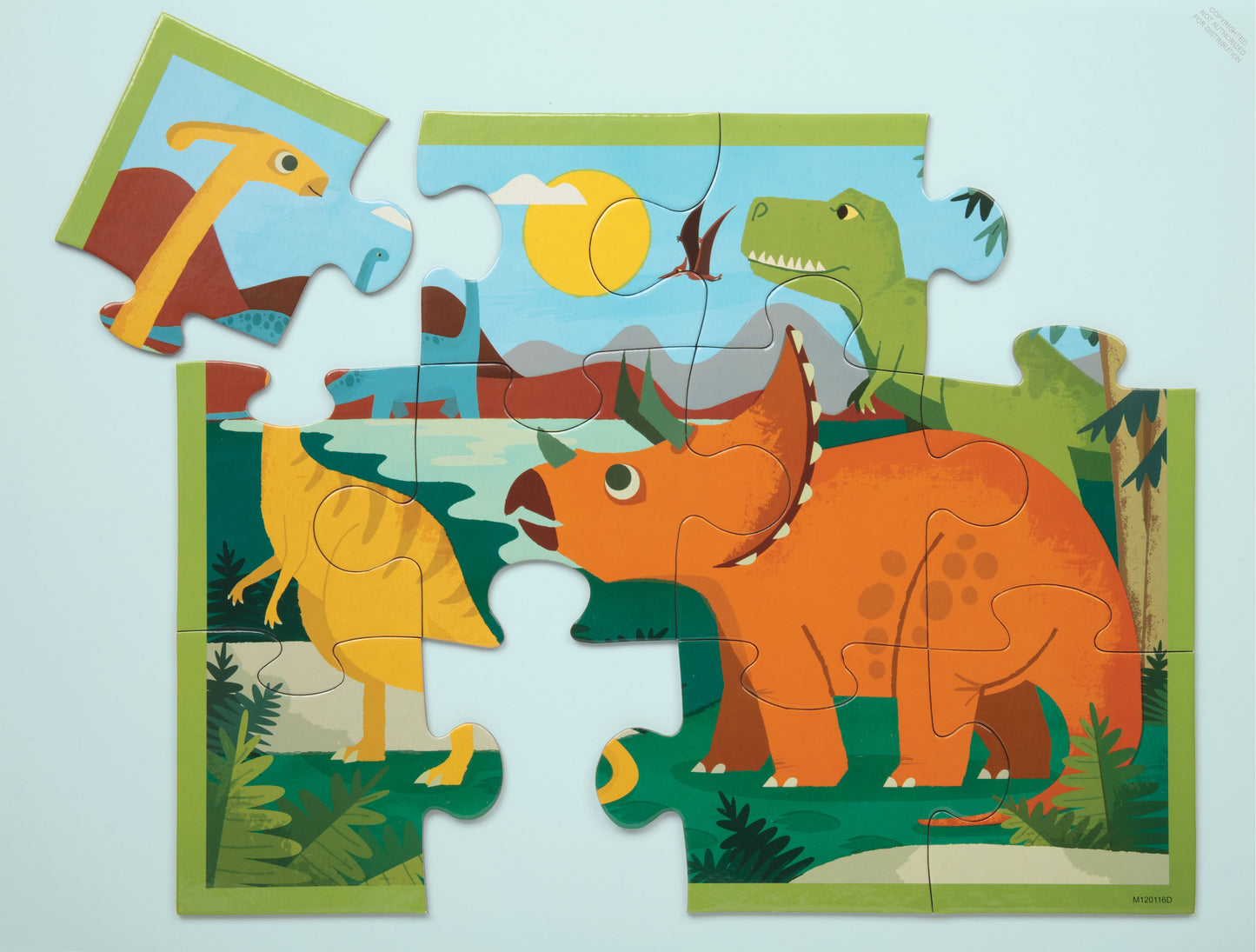 Dinosaur Park 12 Piece Puzzle