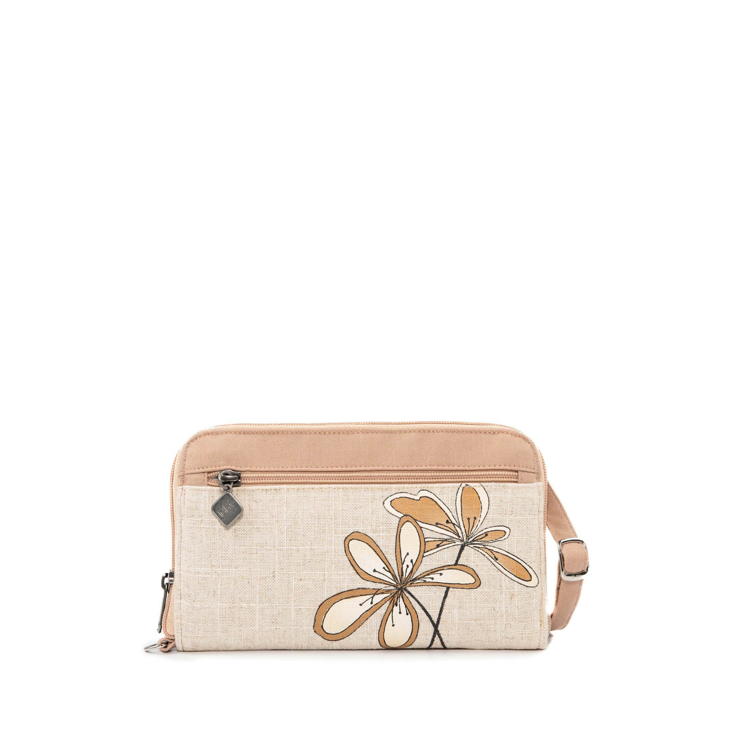 Wallet Purse with Flower Design