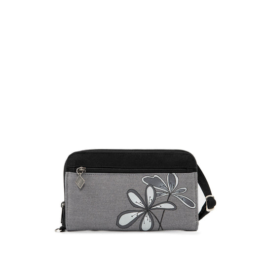 Wallet Purse with Flower Design