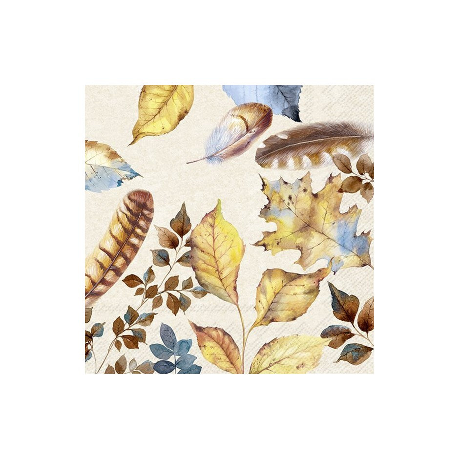 Serviette cocktail d'automne