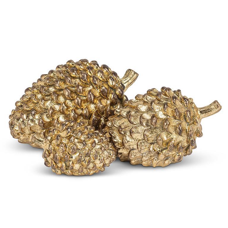 Antique Gold Pinecone