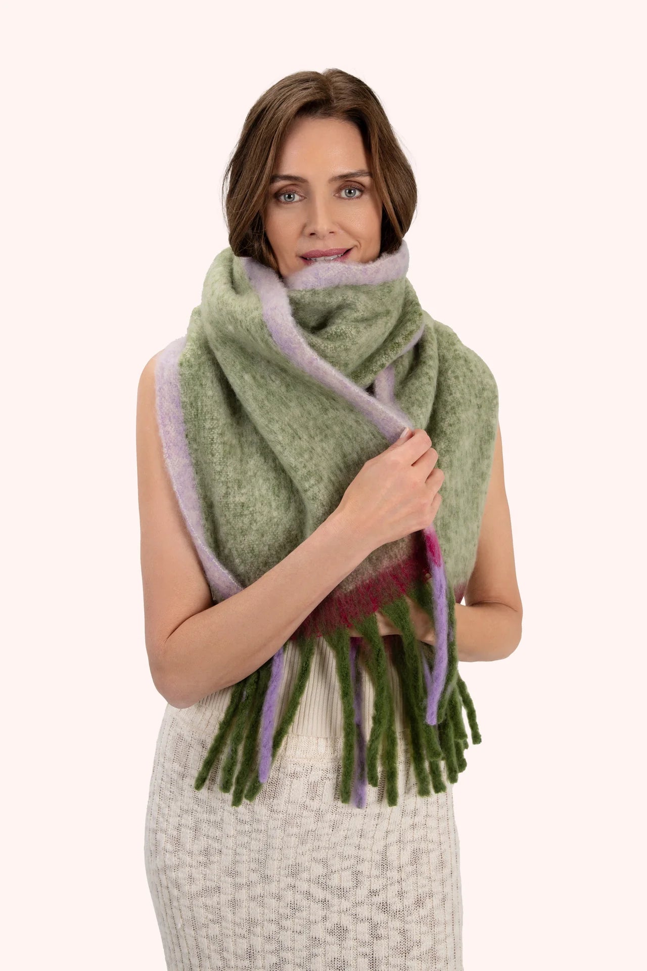 Aria Cozy Scarf Sage