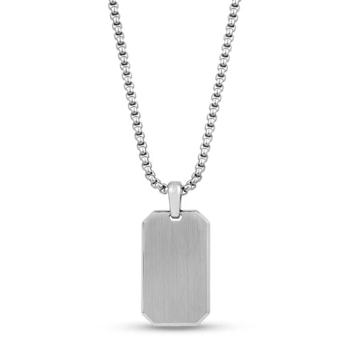 Beveled Edge Dog Tag
