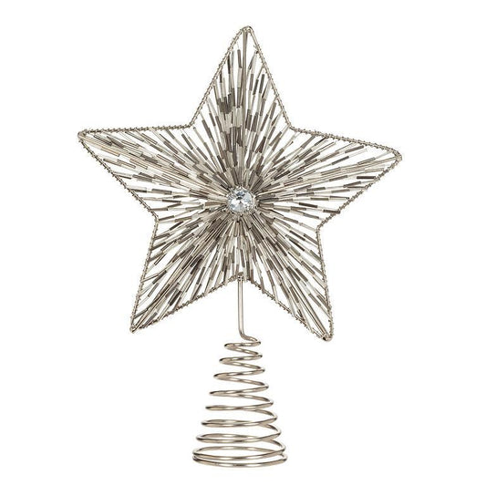 Beaded Star Tree Topper