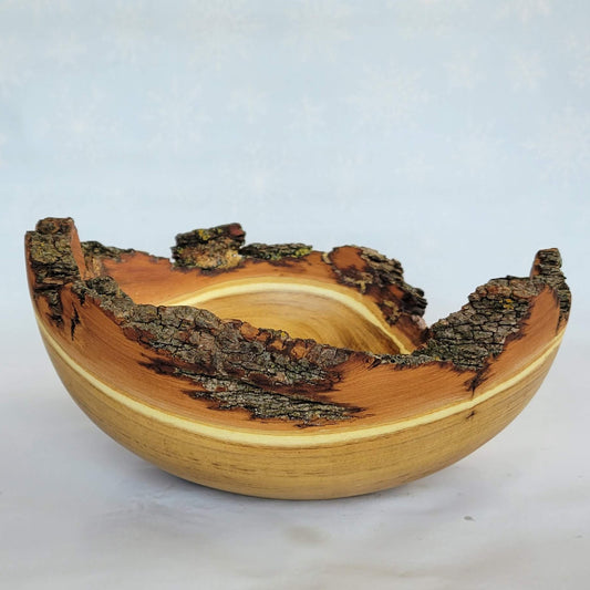 Black Locust Live Edge Bowl BL01