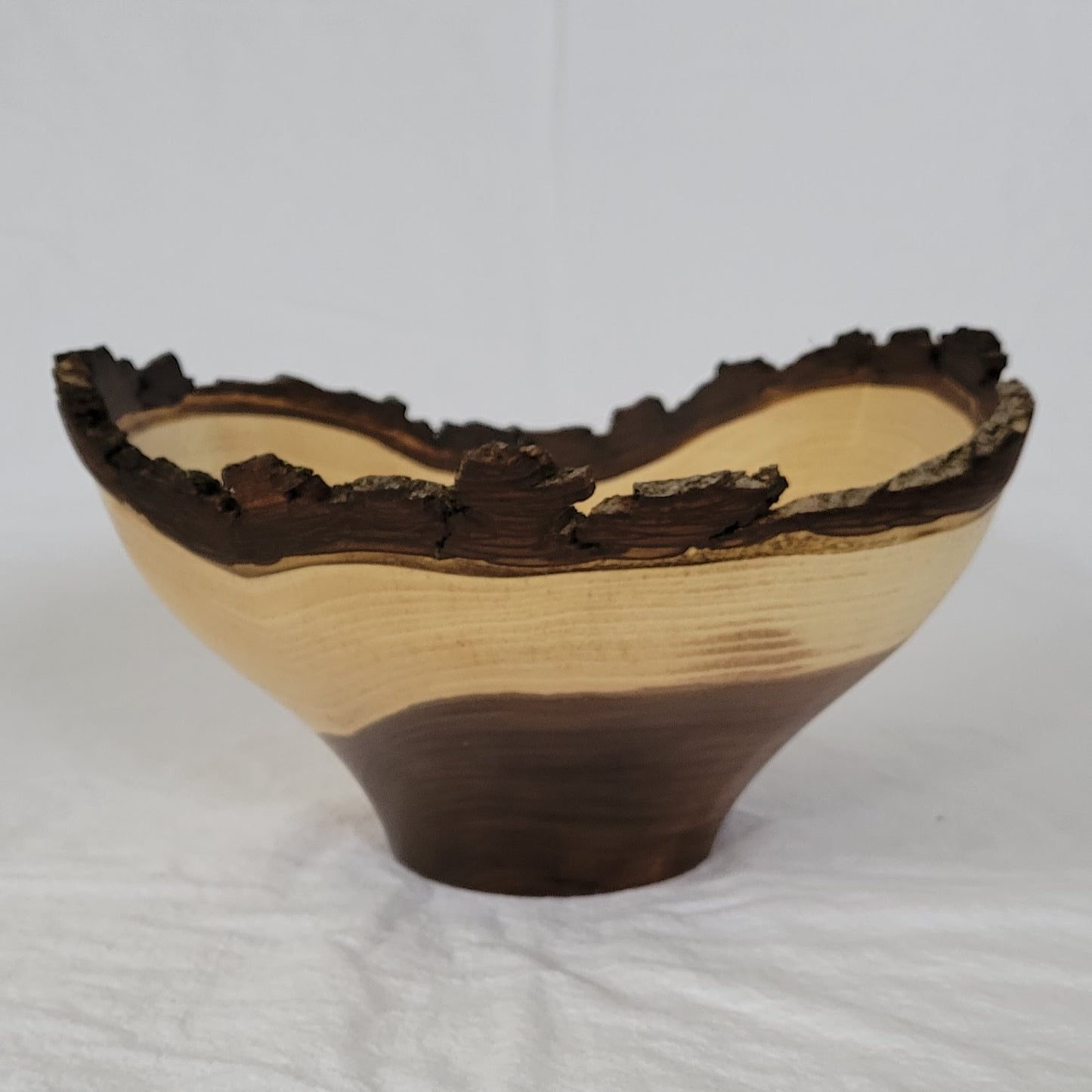 Black Walnut Bowl with Live Edge WL46