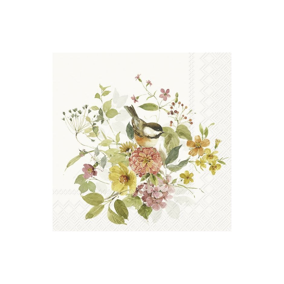 Serviette cocktail d'automne