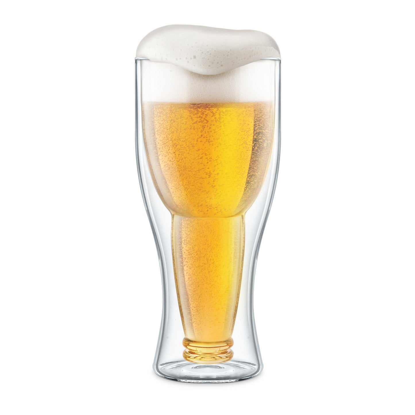Bottoms Up Beer Glass