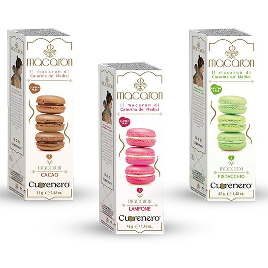 Cuorenero Patisserie Macarons Asst 3 Flavours